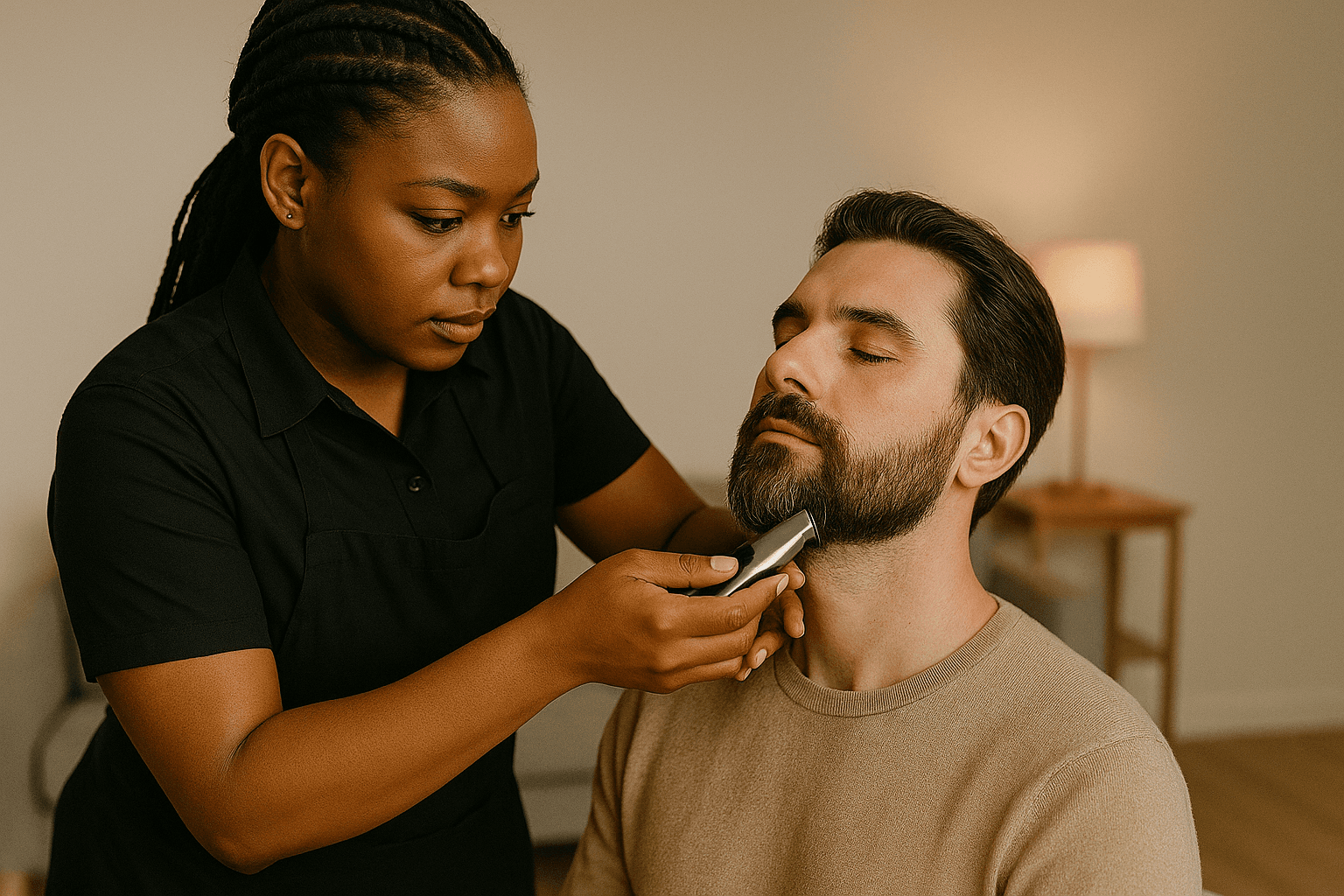 Makeup application service